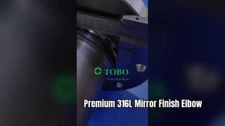 Premium 316L Stainless Steel Elbow Mirror Finish