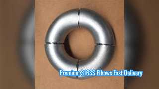 Premium 316SS 90 Degree Long Radius Elbow Butt Weld Fitting