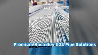 Hastelloy C-22 EP/BA pipe