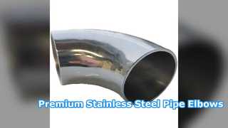 High Quality 304 316L Stainless Steel Elbow Pipe Fittings