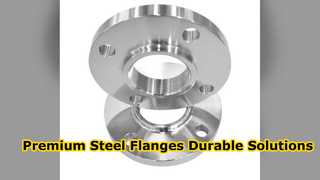 Premium Weld Neck Pipe Flanges Durable Steel Fittings