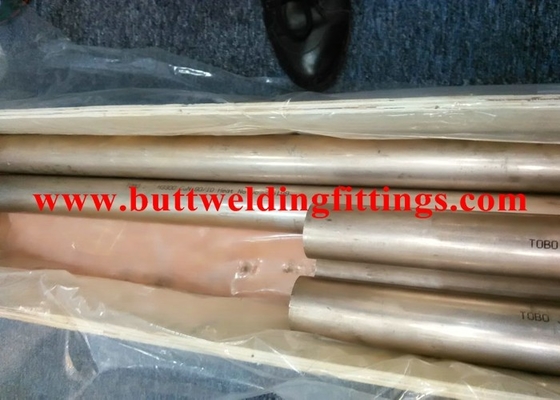 Seamless C70600 C71500 CuNi Alloy Tube / Pipe BIS / API / PED ASTM B111