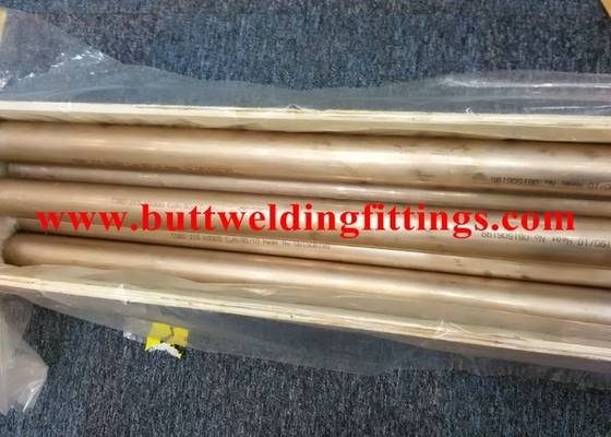 ASTM B111Heat Exchanger Copper Nickel Tube / Pipe DNV / BIS / API / PED