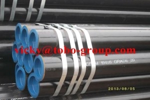 SGS / BV Seamless Carbbon Steel Pipes ASTM A 53 GRADE BANSI B36. BS1387