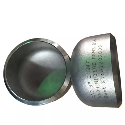 Mirror Polished Stainless Steel Pipe S31803 Schedule 40 Butt Weld Pipe Fitting Cap