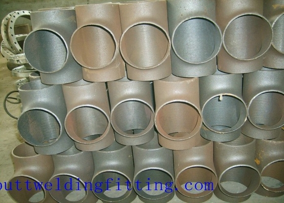 UNS S31803 Seamless / Welded Equal Stainless Steel Tee ASTM A815