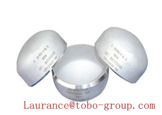 Butt Weld Fittings Duplex Stainless Steel 31803 Fitting Cap For Industry