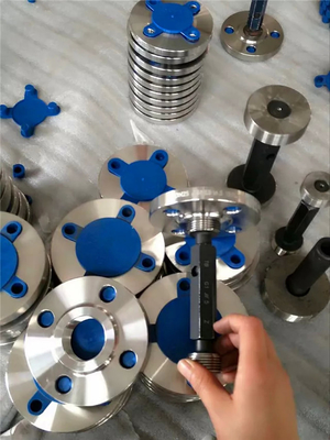 Weld neck flange, FFFE, BE, 6", S-10S, CL150, ASME-B16.5, ASTM A182 Gr.F 44 (UNS S31254)