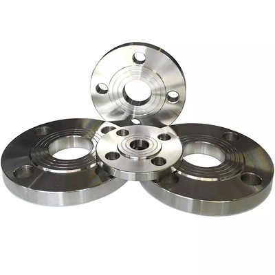 OEM High Temperature Forged 304 / 316 Stainless Steel Pipe Fitting Flange