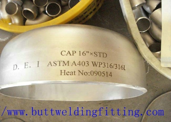 ASME SB366 UNS NO6625 Stainless Steel Pipe Cap 1-48 Inch UNS S32750