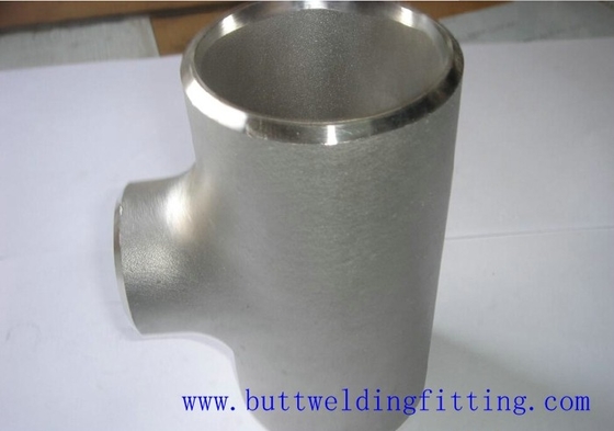 Super Duplex ASME B16.9 Fittings 1-48 Inch Stainless Steel Pipe Tee Seamless Or Weld