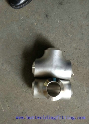Threaded Stainless Steel Tee with Tensile Strength 1000°F Temperature Rating Light Weight