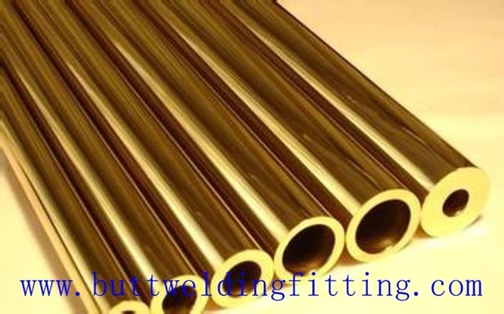 ASME A213 A312 Seamless / weld Copper Nickel Tube with 0.5 mm - 3 mm Wall thick