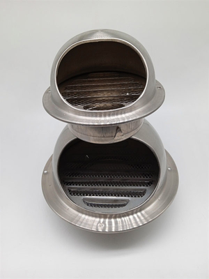 Air Vent Cap Wall Vent 304 Ss Round External Extractor Exhaust Covers