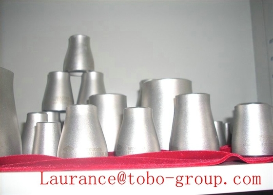 ASME B16.9 Butt Weld Reducer , Seamless / Weld Stainless Steel Concentric Pipe Reducer