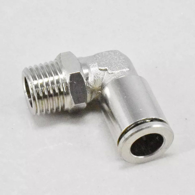 Joint Male Metal Hose Fitting Quick Connector Elbow  ASTM A40345 Stainless Steel