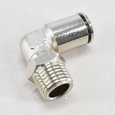 Joint Male Metal Hose Fitting Quick Connector Elbow  ASTM A40345 Stainless Steel