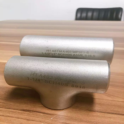 45 Degree Short Radius Elbow BE Seamless ASTM A403 Grade WP Stainless Steel Tubing Connectors