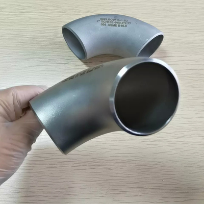 TKFM ASTM Stainless Steel Ss304 90 Degree Elbow Pipe DN50 Stainless Steel Pipe Fittings