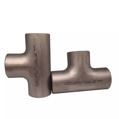 ASME B16.9 Equal Tee 2"SCH - 40 Butt Welding Stainless Steel Seamless