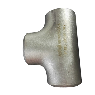 Steel Pipe Fittings Tee Nickel Alloy Seamless Equal Tees 1'' Monel 400 Sch 40