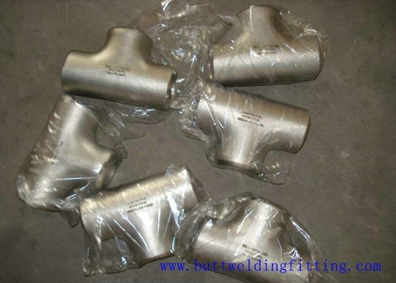 Corrosion Resistance Stainless Steel Tee 316ti , 317l , 347h Butt Weld Tee