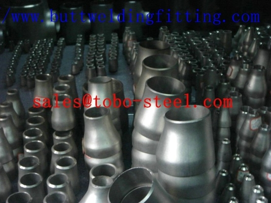 Polished Stainless Steel Reducer Silver Casting Shape For Pipeline System