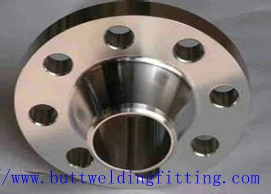 Forged Nickel Alloy Weld Neck Flanges CuNi70/30 UNS C71500 , CuNi90/10 UNS C7060