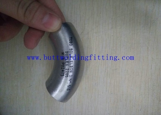 2205 SCH10 1" Duplex Stainless Steel Elbow LR 90 Degree ANSI B