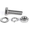 DIN931 / DIN933 Hexagon Bolt Nut Type M4 M5 M6 M8 Steel Nut Hexagon Nut Bolt