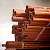 Metal Seamless Tube Straight Pipe / Copper Pipe OD 1/2" 3/4" Copper Round Tubes