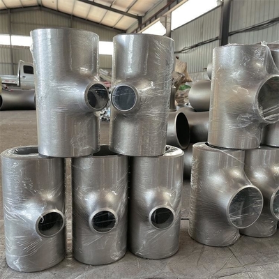 Asme b16.9 schedule 40 steel pipe fittings tee  reducing tee stainless steel equal tee