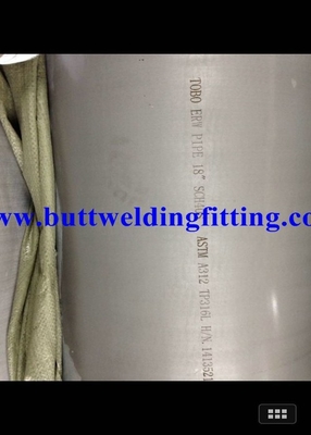 ASTM A554 ERW 316L Spiral Welded Stainless Steel Seamless Pipe For Oil Industrial