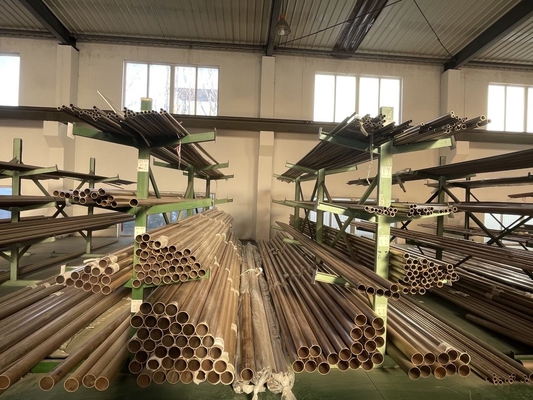 Copper Pipes Seamless Copper Tube TUBE C70600 C71500 C12200 Alloy Copper Nickel Tube