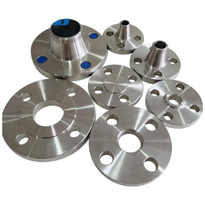 Customized ANSI 150lb - 2500lb 1/2"-72" SS WN Flanges Stainless Steel Weld Neck Flange