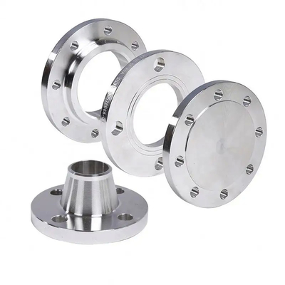 Customized ANSI 150lb - 2500lb 1/2"-72" SS WN Flanges Stainless Steel Weld Neck Flange