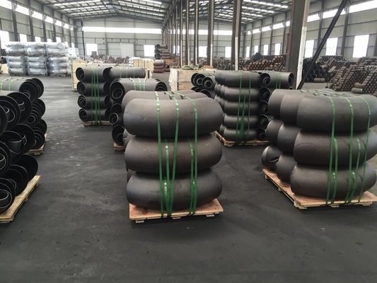 ASME B16.9 A234 SCH 40 STD 90 Degree MS 1.5D Long Radius Butt Welded Carbon Steel Pipe Fittings Bend LR Seamless Elbows