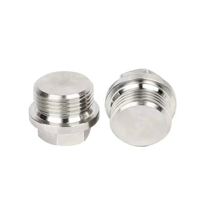 304/316 Plug 1/8" 1/4" 1/2" 1" 2' 3" 4" Male BSP NPT Stainless Steel Round Hex Head Plug