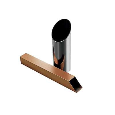 Pure Titanium Rectangular Tube Gr1Gr2 Gr3 Gr4 Titanium Exhaust Seamless Pipe Square Tube