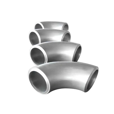 High Quality Gr1 Gr2 Titanium Elbow Pipe Connection Machined Parts Ti Products