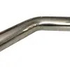 304 L stainless steel OD 42.4 mm THICK 1.6 mm Length 300 mm bending at 55° 1.5 D CUSTOM BENDING
