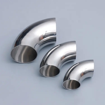 SUS304 SUS316 Stainless Steel Elbow Butt-Weld Long Radioa 180 Degree Pipe Fittings 3 Inch SCH40 Eblow