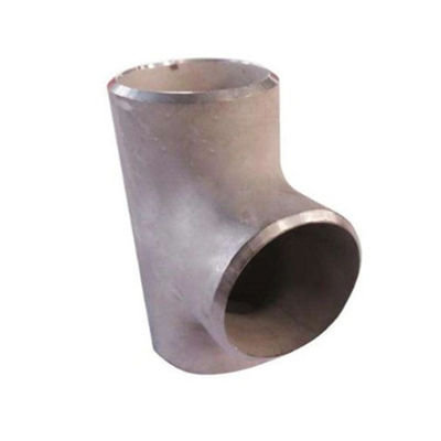 ASME B16.9 BW Seamless Steel Sch40 Pipe Fittings Tees SS904L Stainless Steel Reducing Tee / Equal Tee