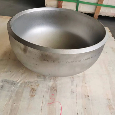 ASTM A403 WP304 Sch-STD ASME B16.9 Pipe Fittings Stainless Steel Butt Weld Pipe Cap 48" Cap