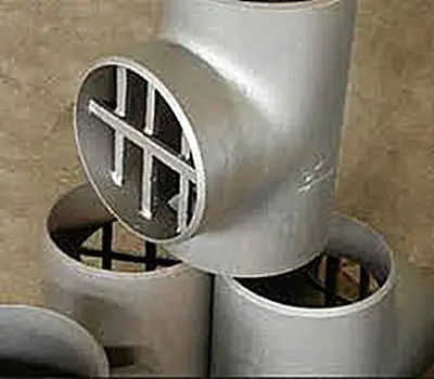 Welded 1/2"-48" ASME B16.9 ASTM B366 Hastelloy B2 UNS N10665 AlloyB2 Barred Tee