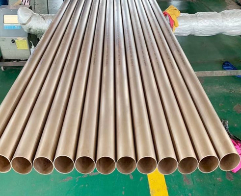 Copper Pipes Seamless Copper Tube TUBE C70600 C71500 C12200 Alloy Copper Nickel Tube