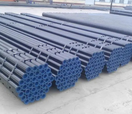 Cold Drawn API Carbon Steel Pipe For Oil Transmission Black Varnish Coating BE End 2.5 - 80 Mm