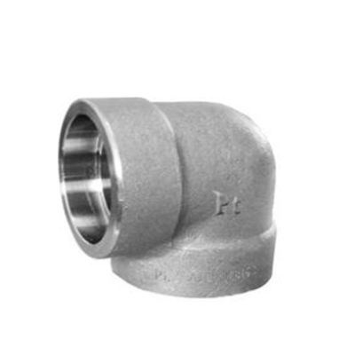 ASTM A105/A182 Forged Elbow, 2000LB-9000LB Threaded/Socket-Weld Fitting 100% PMI Tested