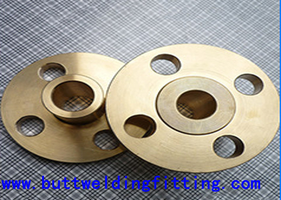 Cu-Ni 90-10 Forged Steel Flanges , 150#-2500# 1-60 Inch Copper Nickel Flanges