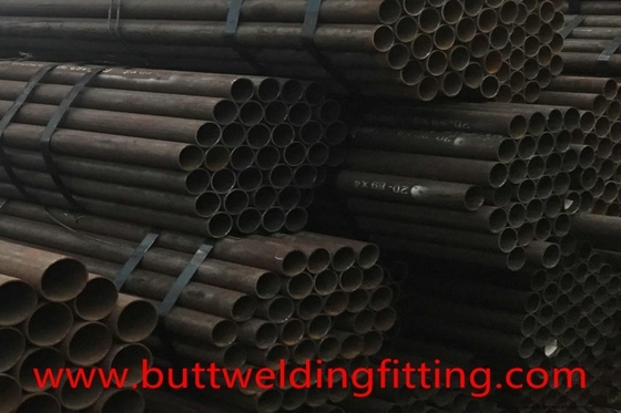 Round Seamless Alloy Steel Pipe A335 P9 Black 3'' SCH40 Plain End